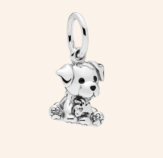 Perrito Charm Plata S925