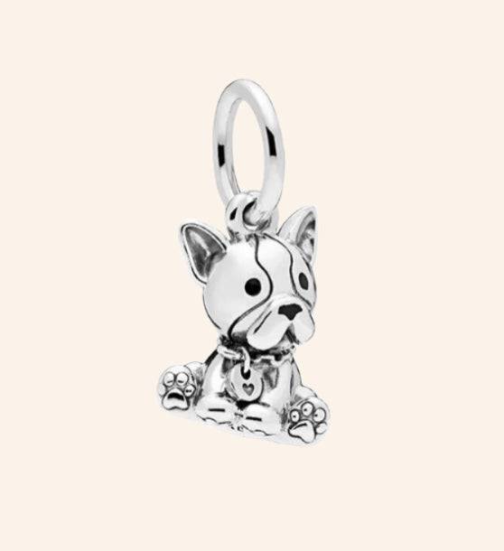 Puppy Charm S925 Silver