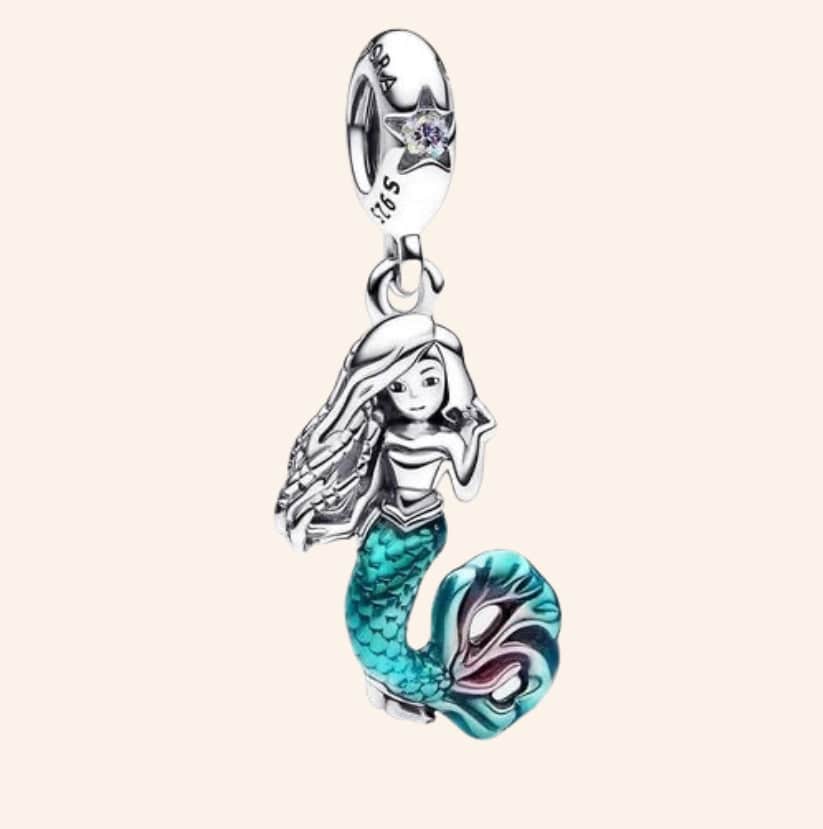 Little Mermaid Charm S925 Silver