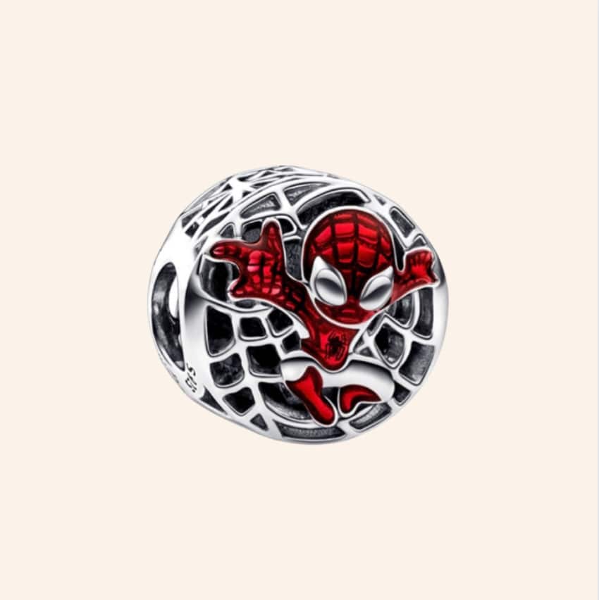 Spiderman Charm Plata S925