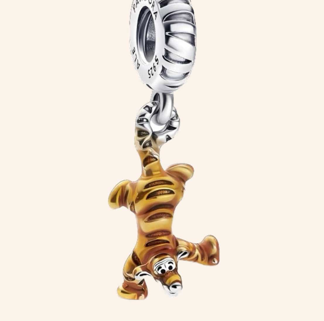 Tiger Charm S925 Silver